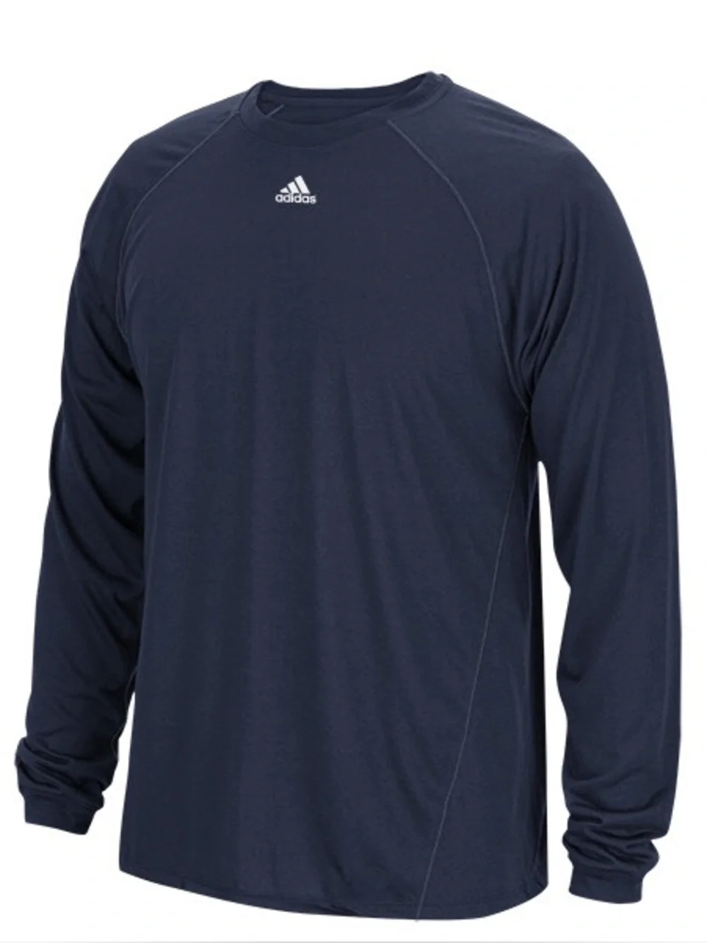 adidas Climalite Long Sleeve Tee Collegiate Navy